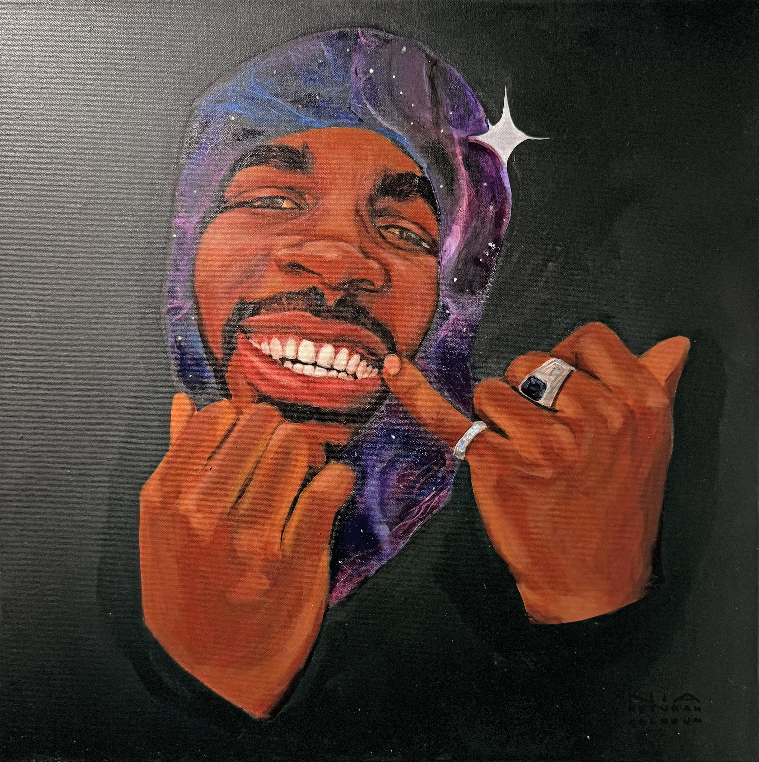 Every Nigga is a Star
24" x  24"
Acrylic on canvas
2025