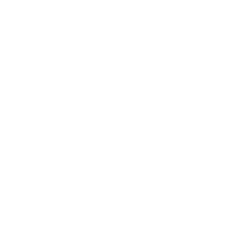 An alphabet design with the letters L and T in white on a black background