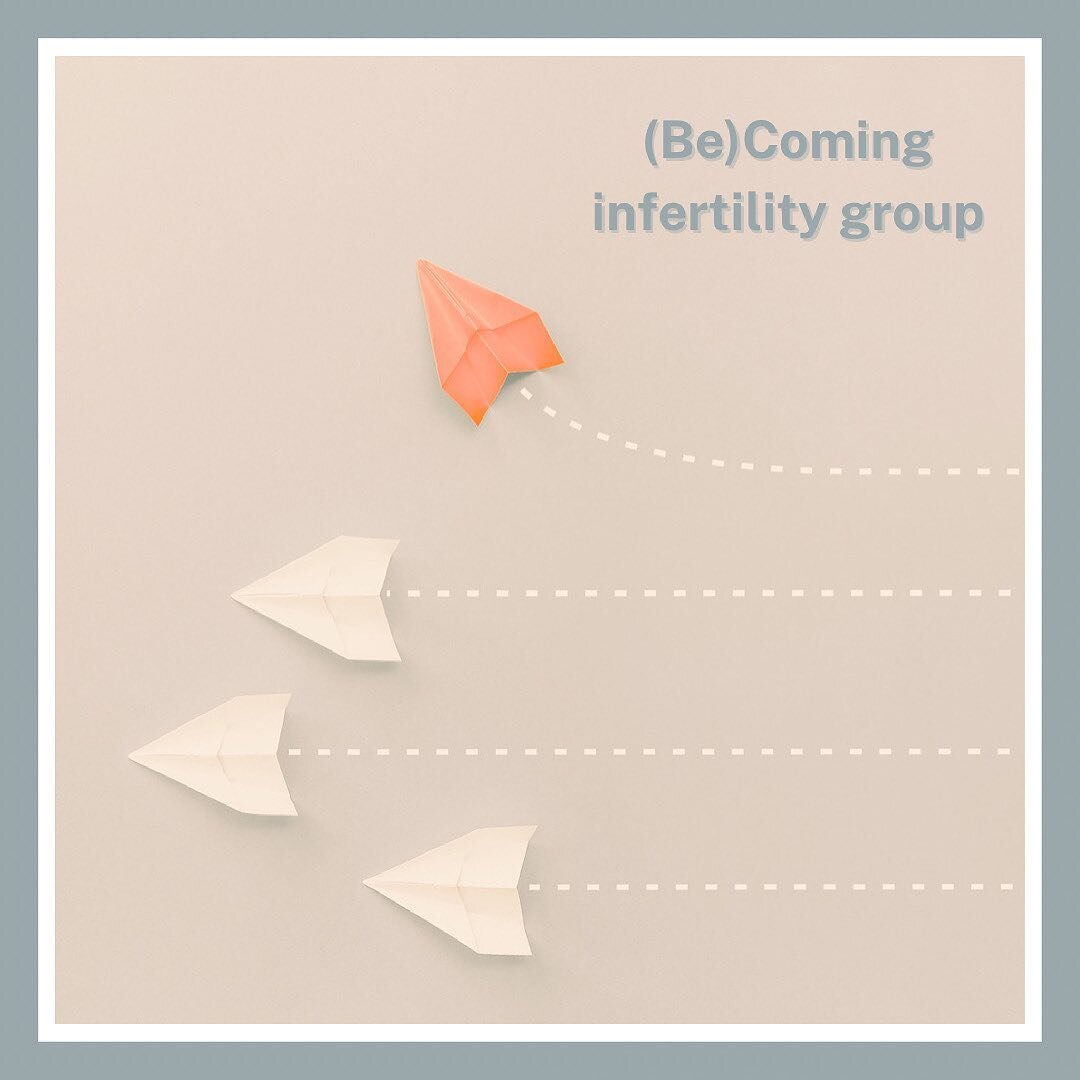 It&rsquo;s with great pleasure that I announce the start of (Be)Coming - a therapeutic group for people dealing with infertility. 

I know that as we wait, every month that passes can feel like a failure, and the passing of time can interfere with al