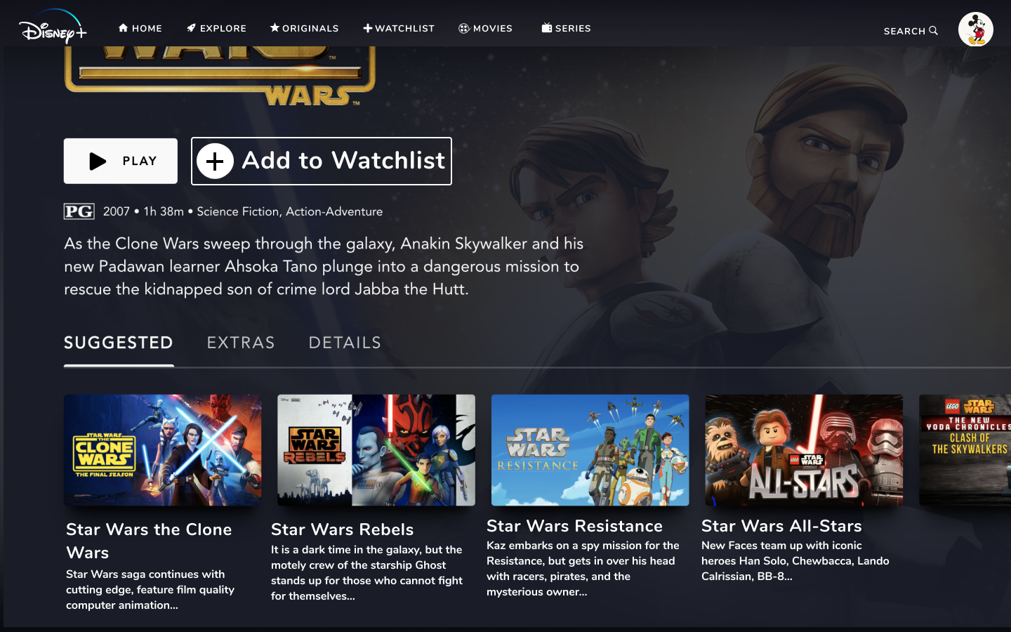 Disney+ UX Redesign — Tim Joo