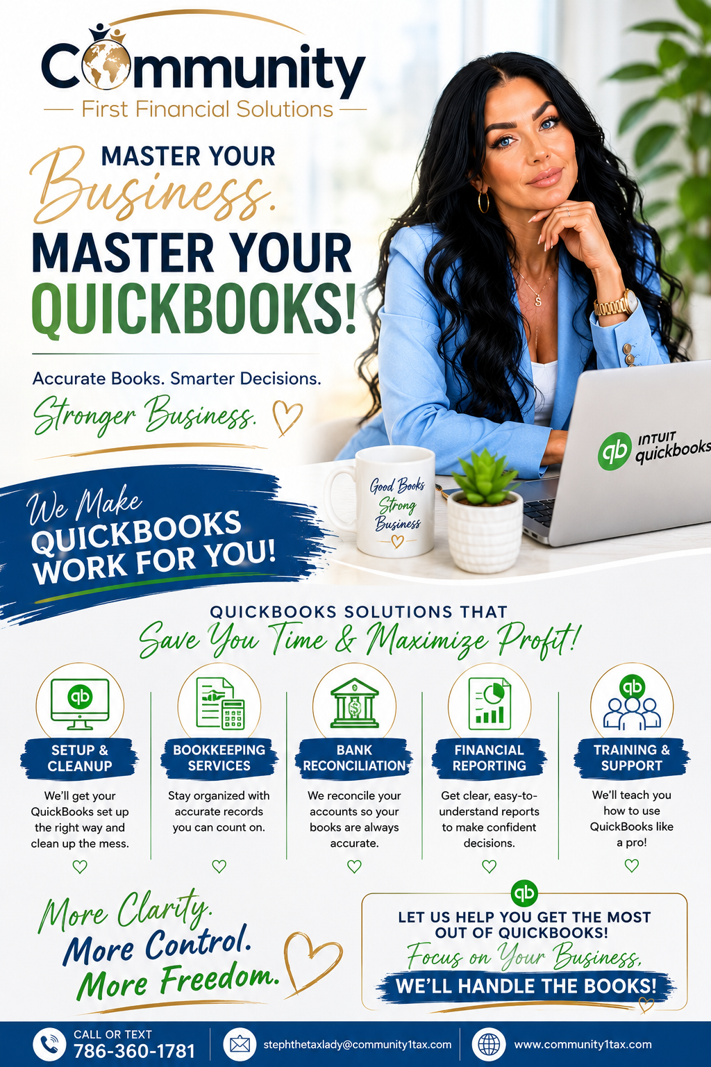 Stay Organized This Summer with QuickBooks Online ☀️💼