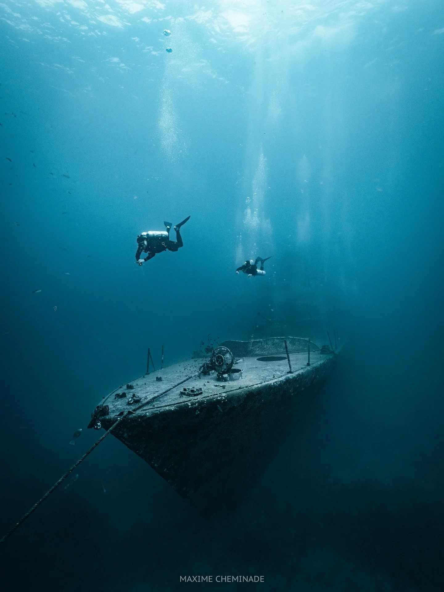 What a dive with the people at @hydronautsdivingresort !

@scuba_dave_333  @max.pollex and I went for a dive on the HTMS Suphairin, and we got greeted by insane visibility!

If you also want images that Defy Gravity, lets make it happen! 

Send me a 