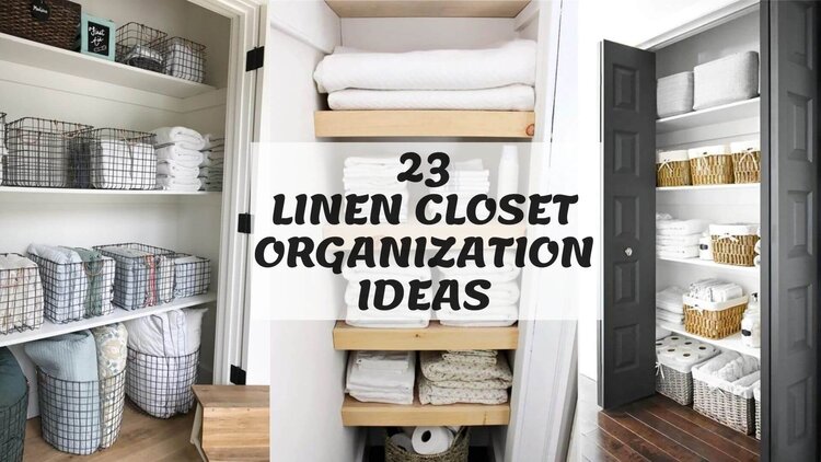 23 Of The Best Linen Closet Organization Ideas That Ll Inspire You Homewhis Home Made Easy - Bathroom Linen Closet Organization Ideas