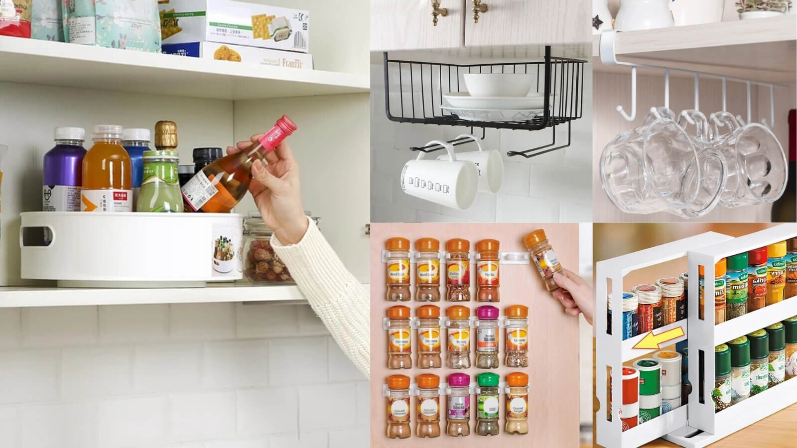 15 Kitchen Organizers To Increase Storage Space & Stay Organized 24/7