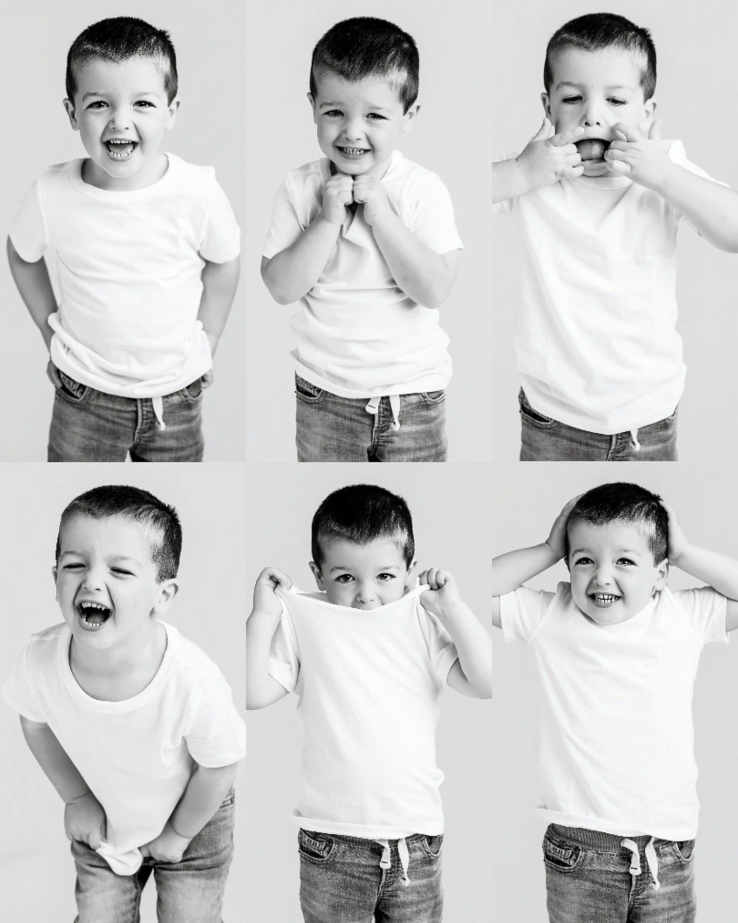 Personality Portraits. Every laugh, every silly face &mdash; that&rsquo;s what makes it them. He definitely understood the assignment. 😊