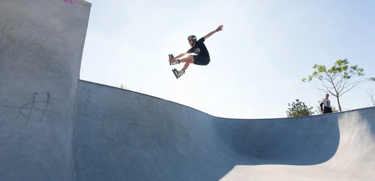 Fotografische Projektdokumentation eines neu gestalteten Skateparks durch Landschaftsarchitekten