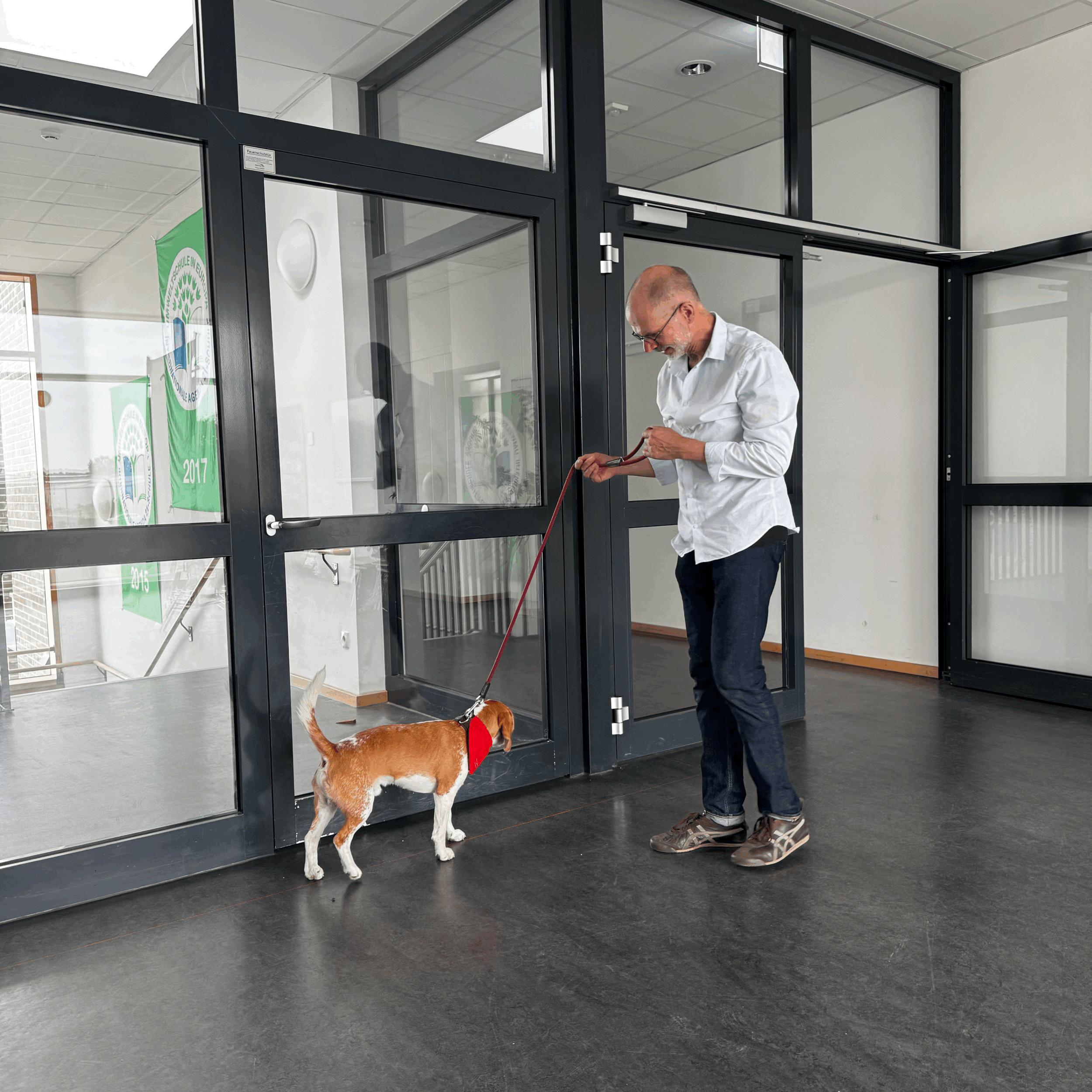 Business Porträts mit kleiner Gassi-Pause