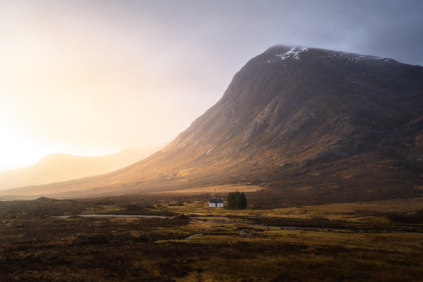 Nestled amidst the wild beauty of Glencoe, Lagangarbh Hut stands as a symbol of resilience against the elements. On a recent rainy and windy day, I embarked on a mission to capture its essence.

Built as a shepherd&rsquo;s bothy in the 18th century, 