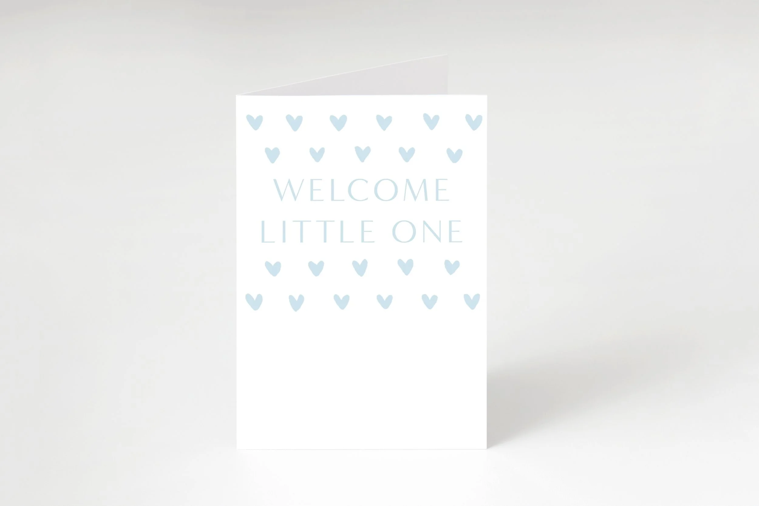 Welcome Little One Boy Card