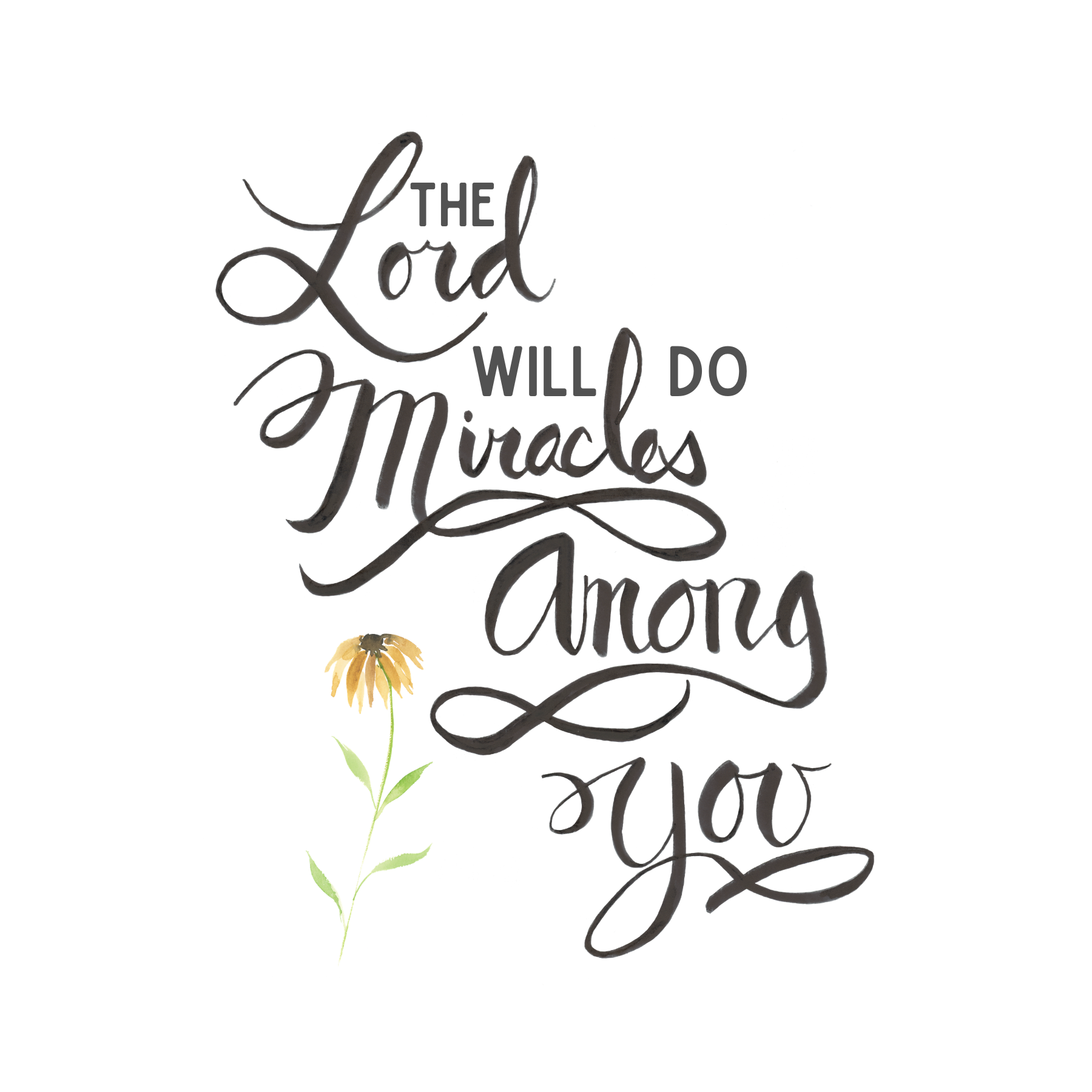 Joshua 3:5 Devotional: ‘The Lord Will Do Miracles Among You’ + Free Printable Scripture Art