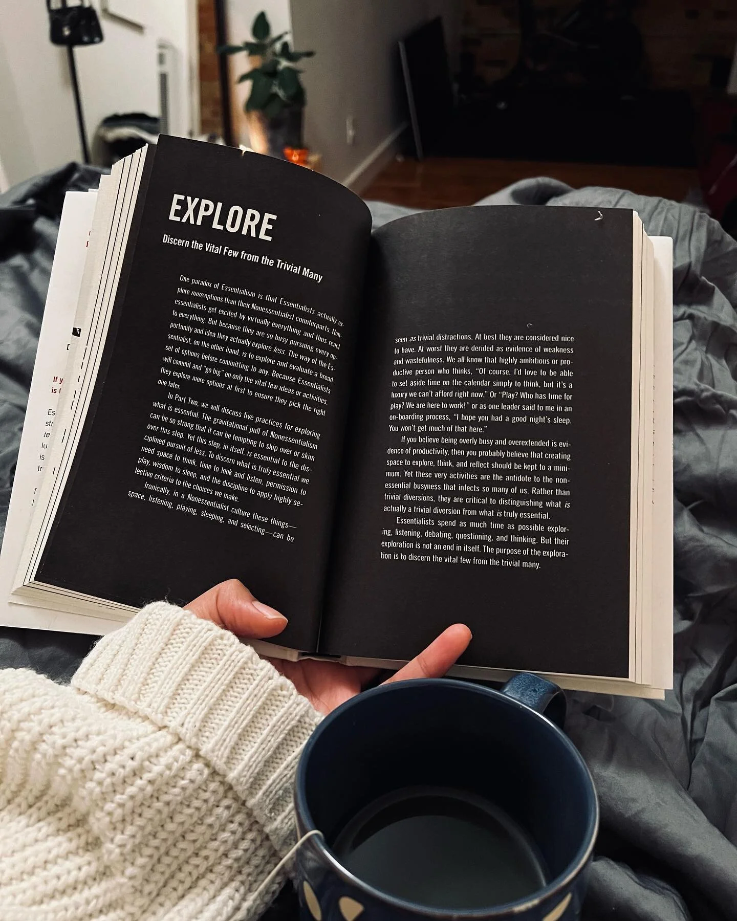 .
.
I&rsquo;ve been taking some time to change the pace and prioritize what is important
.
Exploring
.
What is essential?
What is grounding?
What is fulfilling?
Why did you start?
.
Taking some time to reflect on these things creates intentional mome