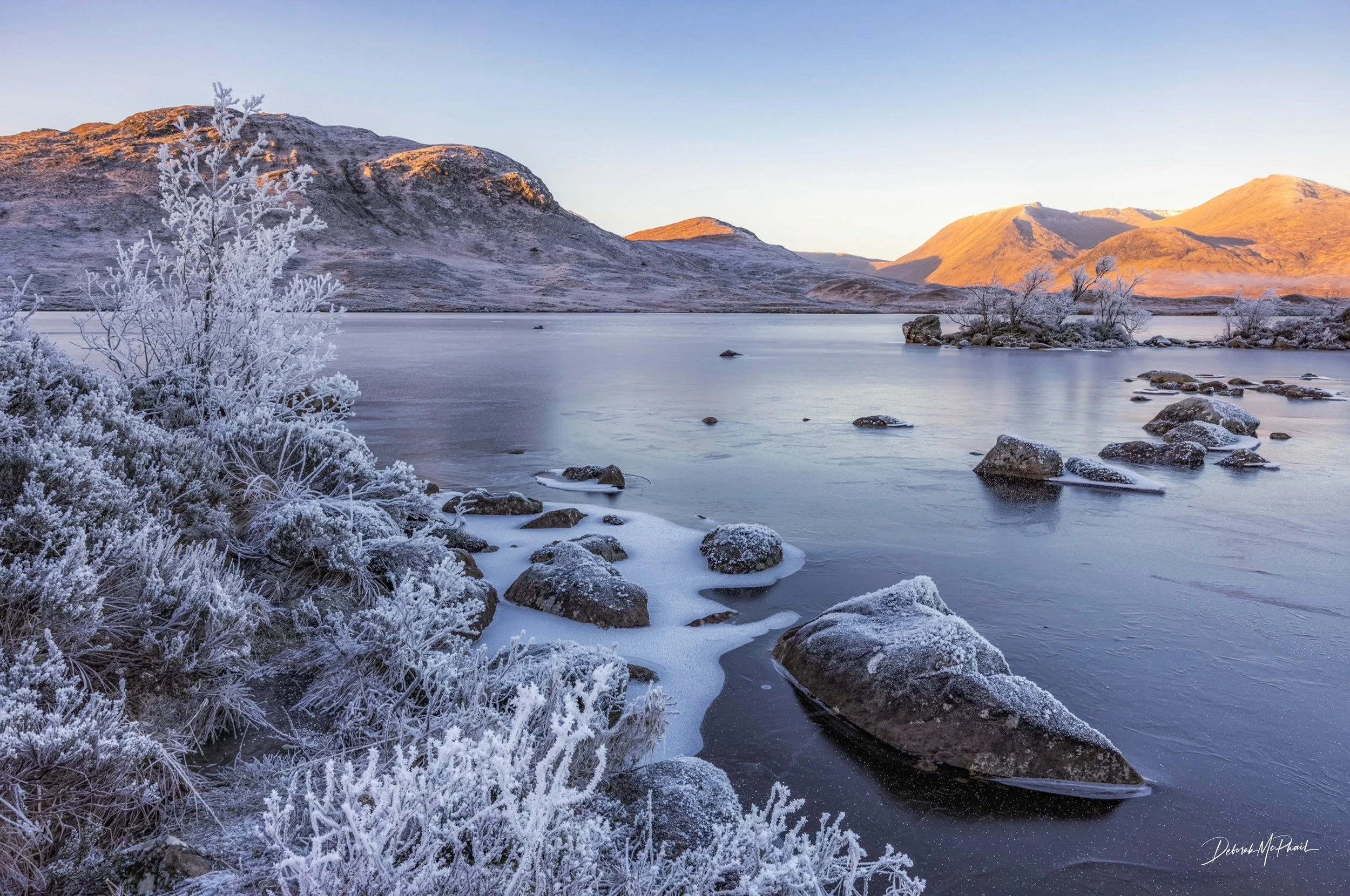Frozen Dawn, Rannoch Moor