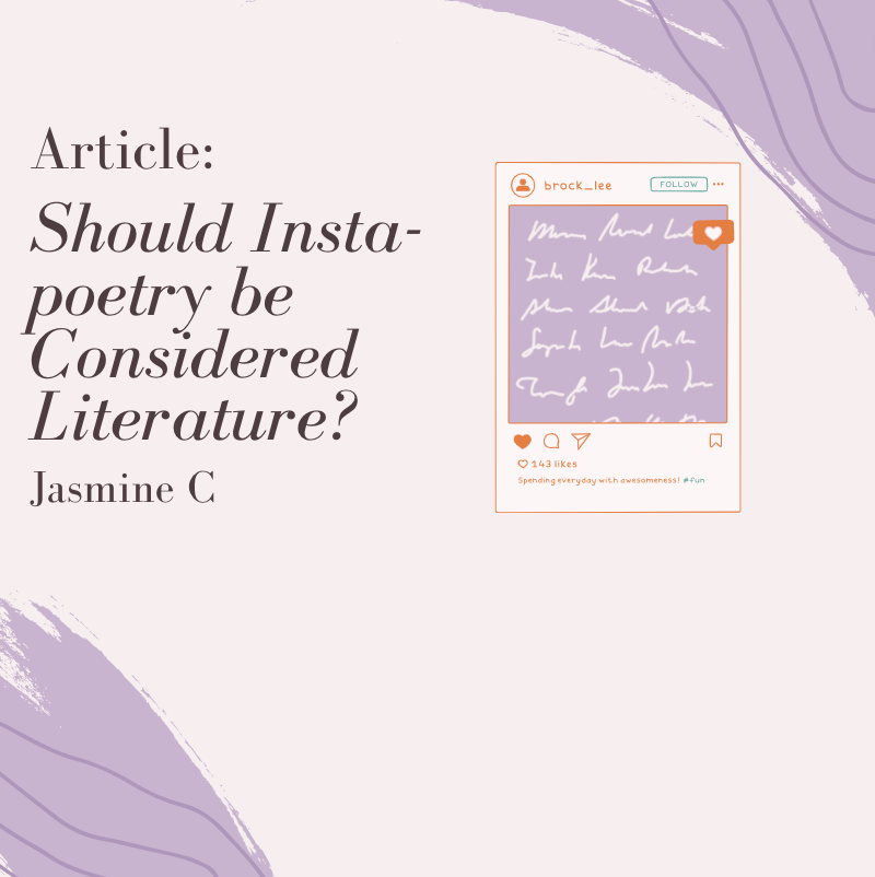 Should Insta-poetry be considered Literature?