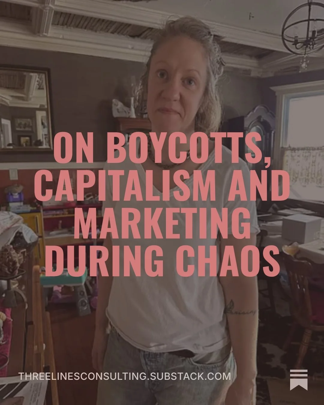 On Boycotts, Capitalism and Marketing during chaos