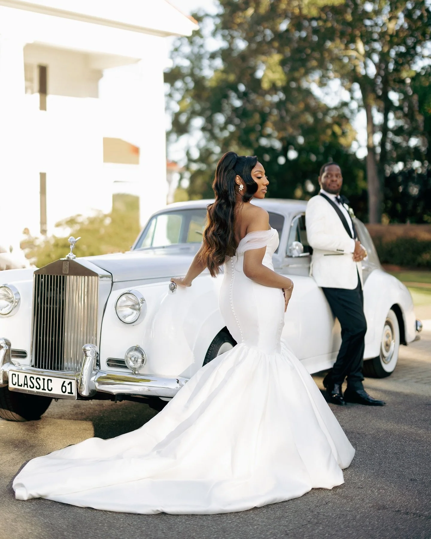 Let&rsquo;s enjoy the ride 💍 
&mdash;
Photography: @photosbyreem 
Planner: @HouseOfBashATL
Videographer: @aLoveExperience
Dress: @BridalsByLori
Tux: @brownandbrownclothiers
Hair: @hairbyestylez 
Makeup: @BarkeiaBeauty 
Florals: @TheCottageFlorals
Sa