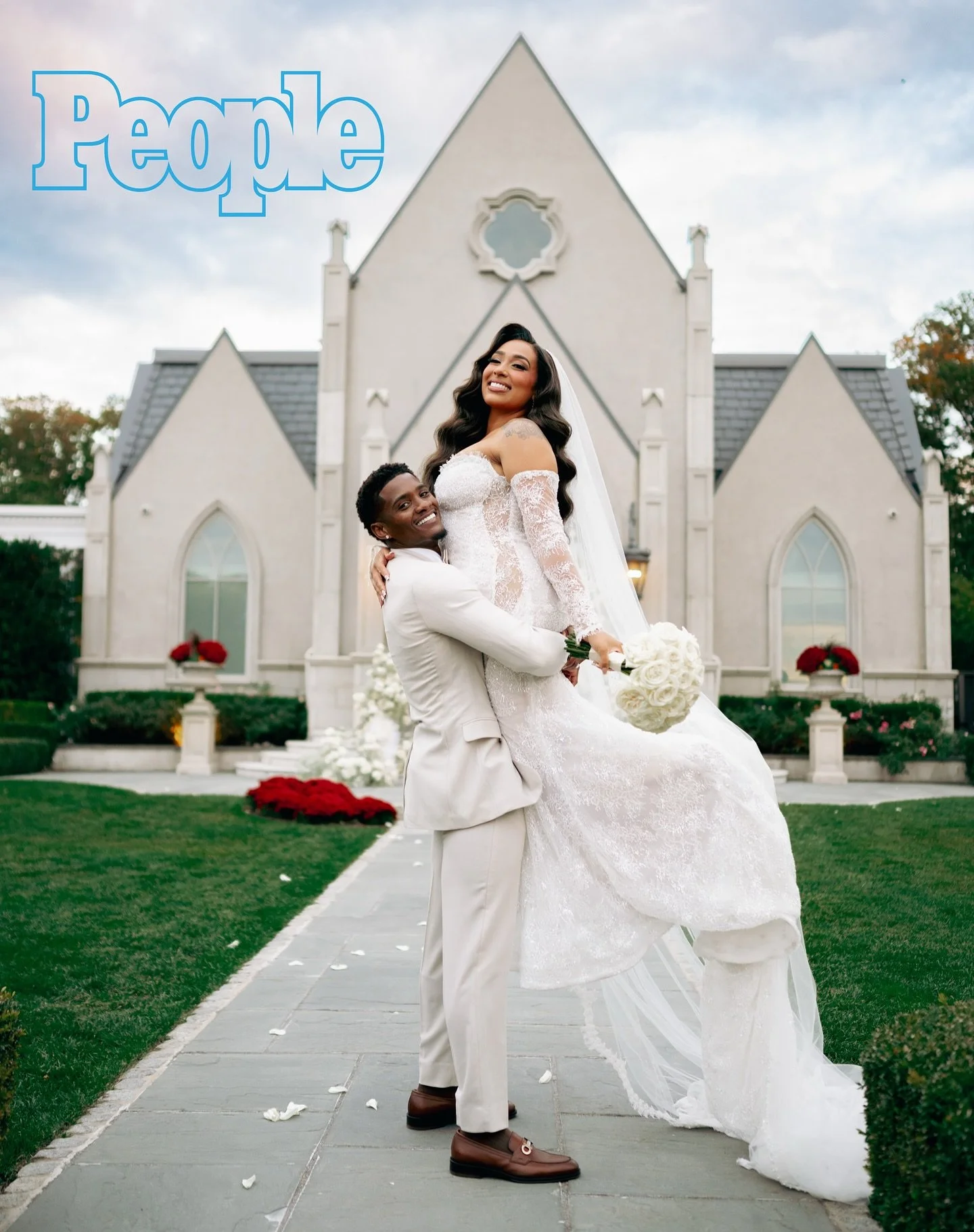 Rissa and Quan&rsquo;s beautiful wedding! Featured on @people 👏🏽
&mdash;
Photography @photobyreem
Videography @_alejandrodario
Designed &amp; Produced by @pep_ent
Florals @admiradesign
Fabricator @arcastudiocreations
Tunnel &amp; Drapes @bloomingdr