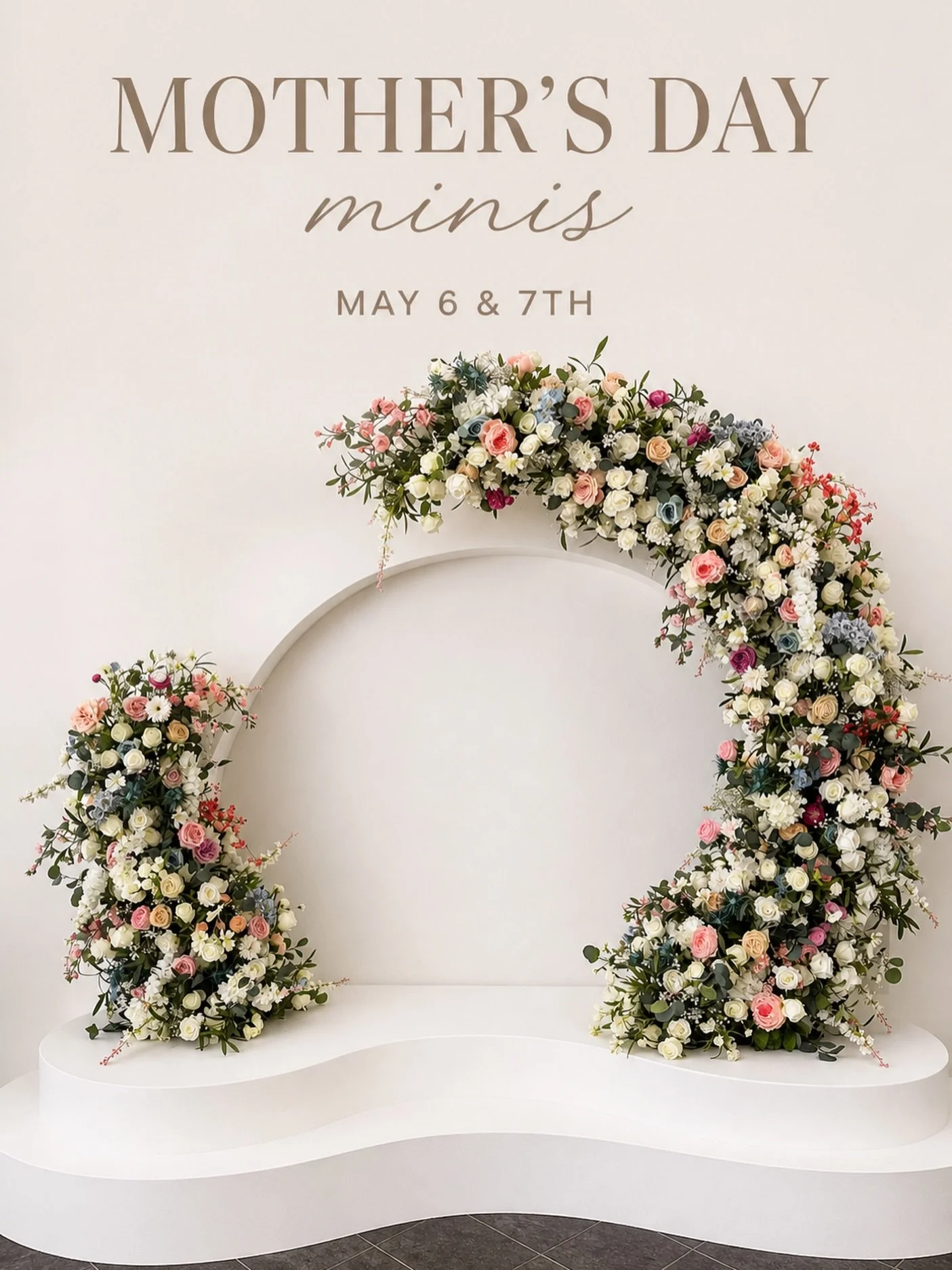 Our new Mother&rsquo;s Day + Spring set is now available to use at SAVI Creative Studios @savicreativestudios for all studio bookings. 

I&rsquo;ll personally be offering Mother&rsquo;s Day minis on May 6th &amp; 7th. Please visit savicreativestudios