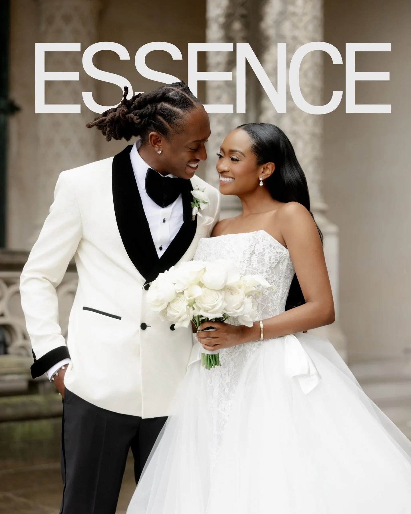 Kayla &amp; Terrell&rsquo;s beautiful wedding! Featured on @essence!
&mdash;
Bride: @kaylabrianna
Groom: @rell_island6
Photography: @photosbyreem
Planner | Designer: @ashevilleeventco
Videography: @irisfilmsatl
Content Creators: @lafavemedia
Hair: @g