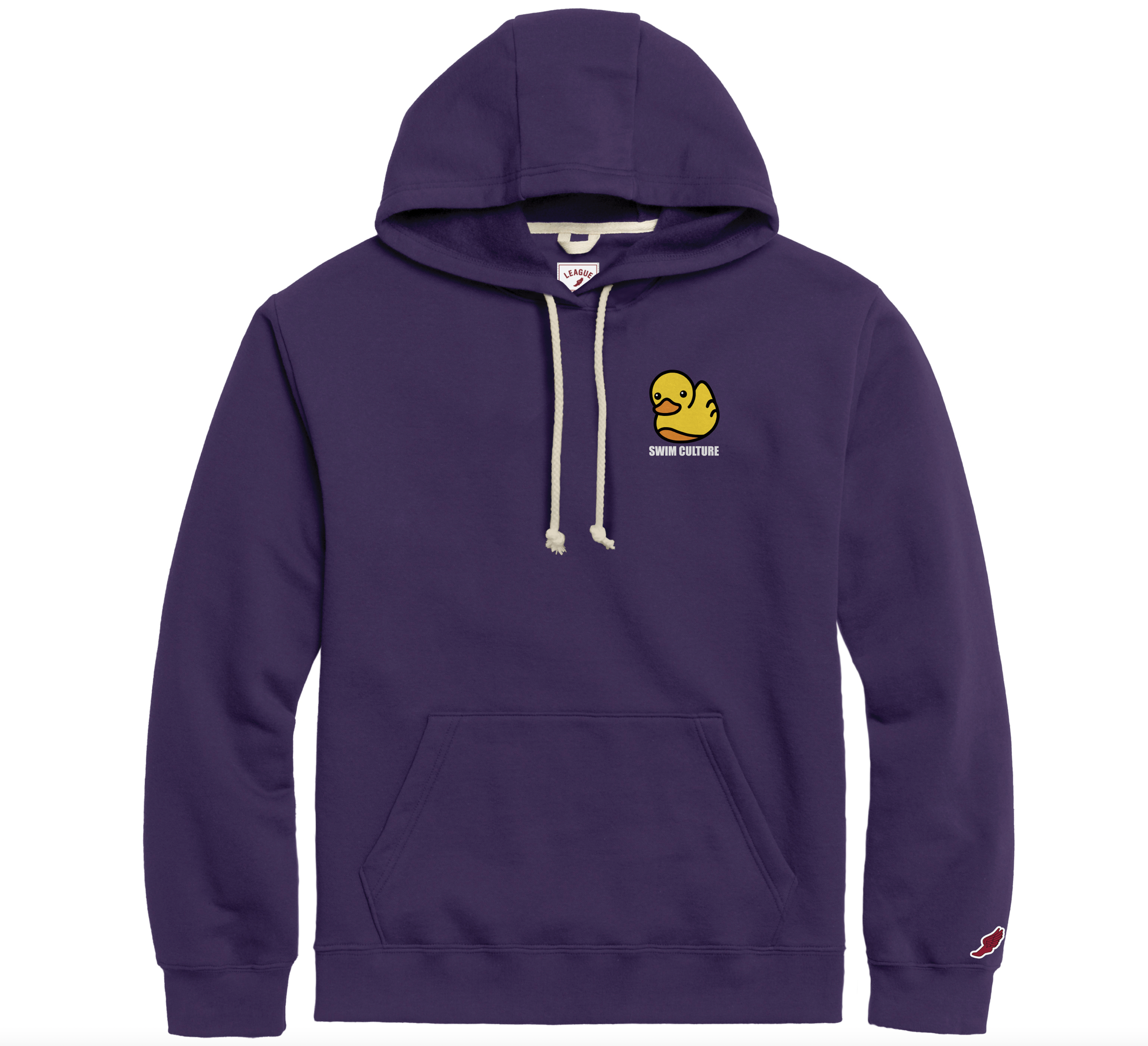 Embroidered Duckie Hoodie - Purple (SOLD OUT)