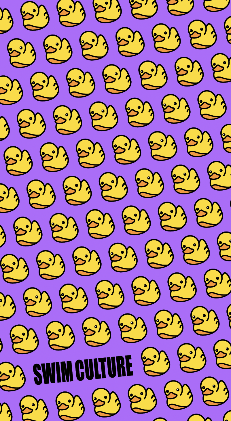 DUCKIE PURPLE TOWEL (SOLD OUT)