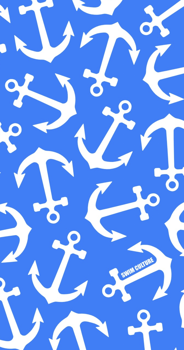 ANCHORS TRUE BLUE TOWEL