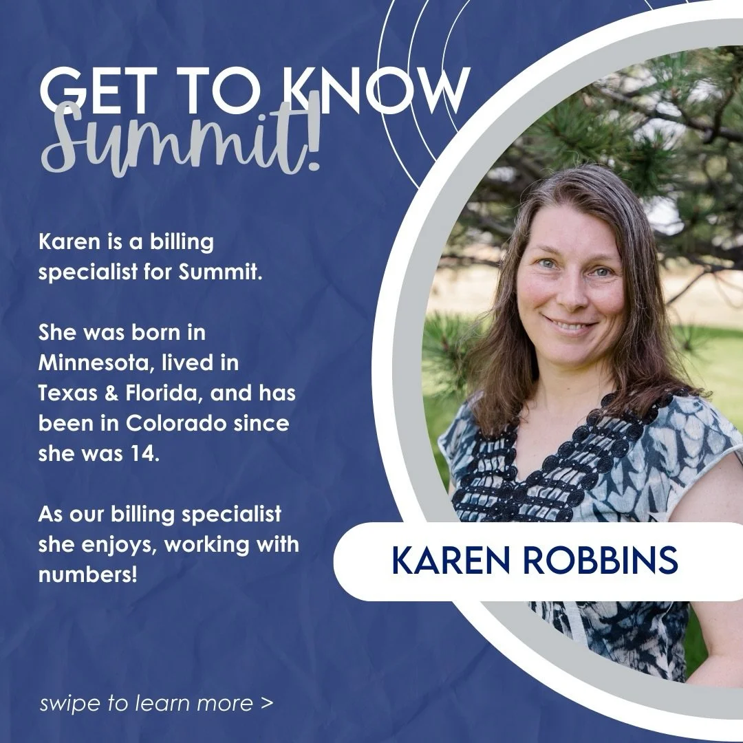 Get to know&hellip; our amazing billing specialist, Karen! ✨ We are so lucky to have her on our team!