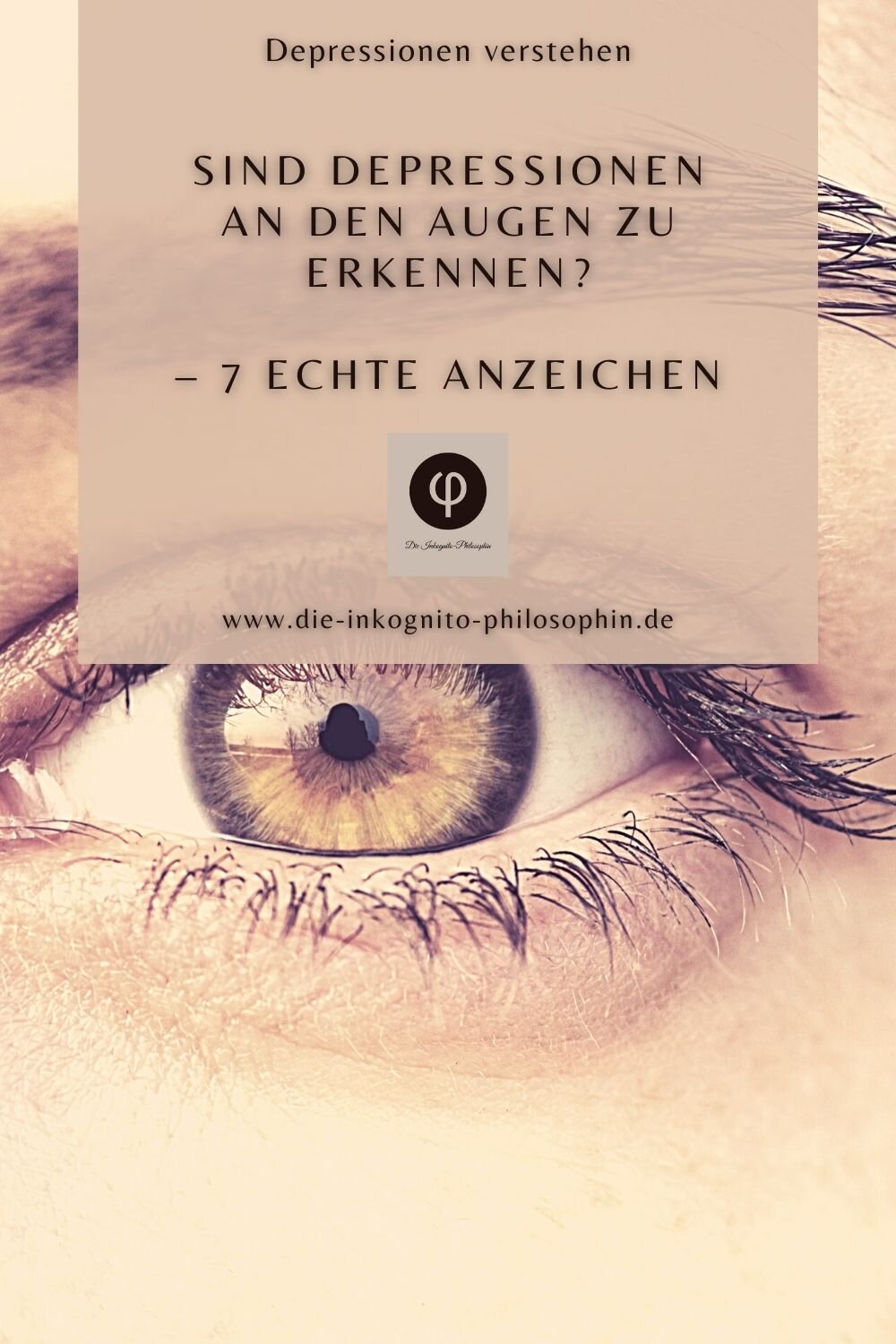 Depression an den Augen erkennen? – 7 echte Anzeichen