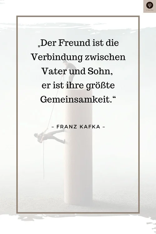 Kafka Zitate, Aphorismen & Sprüche Sinn Mensch Leben