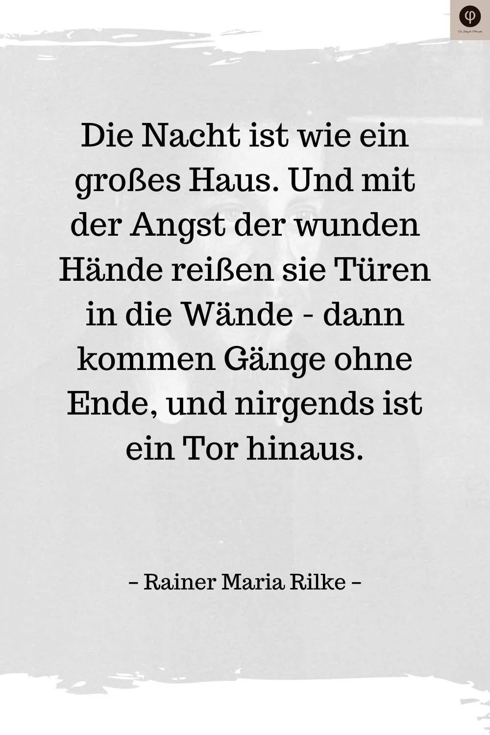 Zitat Rainer Maria Rilke