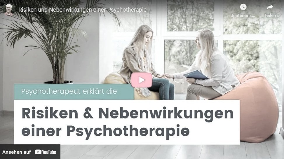 Risiken und Nebenwirkungen einer Psychotherapie