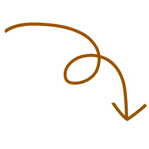 Schwarzes Pfeildiagramm mit braunen Pfeilen, die eine Richtung anzeigen.