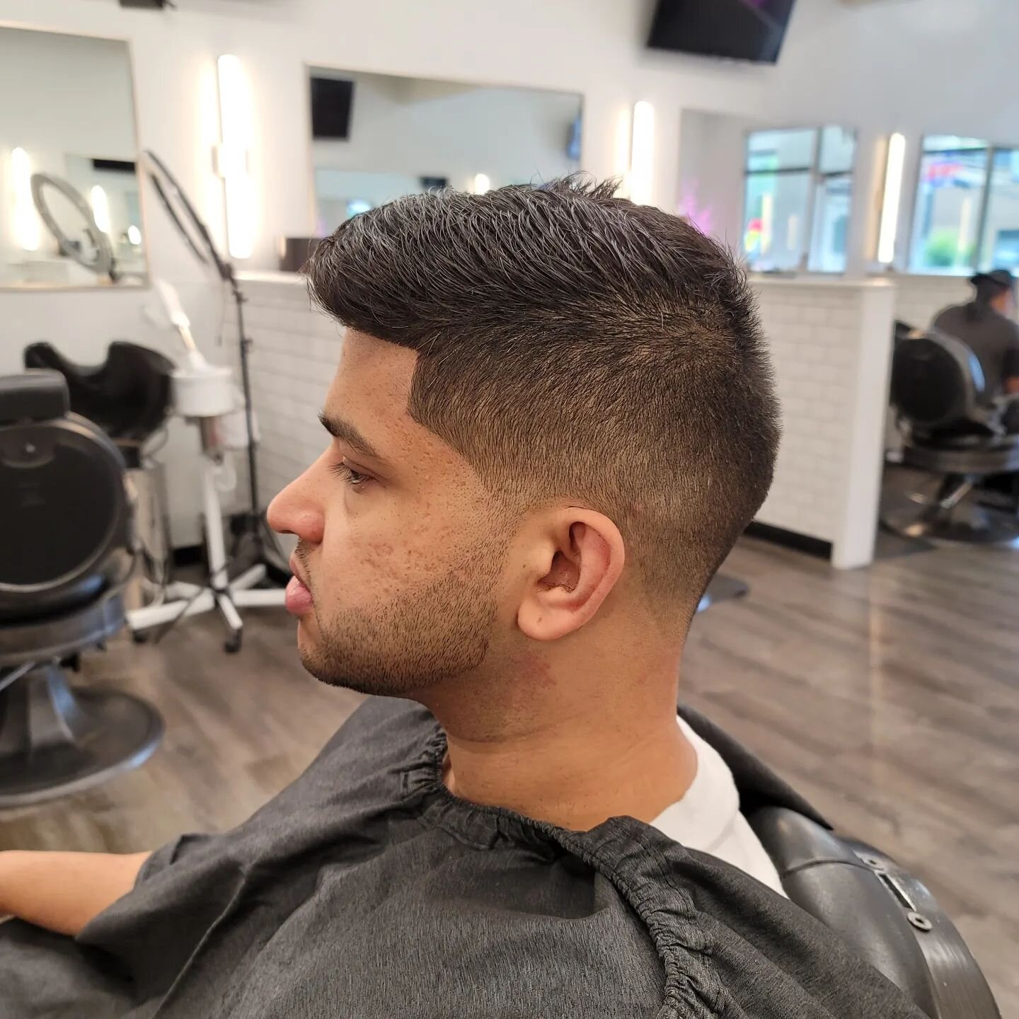 @prowessbarberatlanta #scissorcut ✂️ #taperfade #westmidtownatl #atlantabarber
