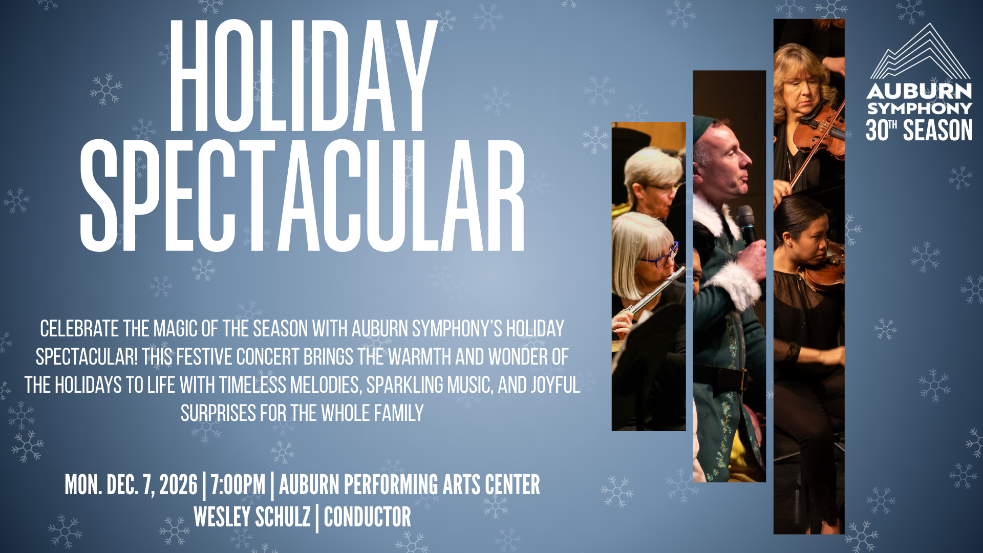 Auburn Symphony Orchestra - Holiday Spectacular