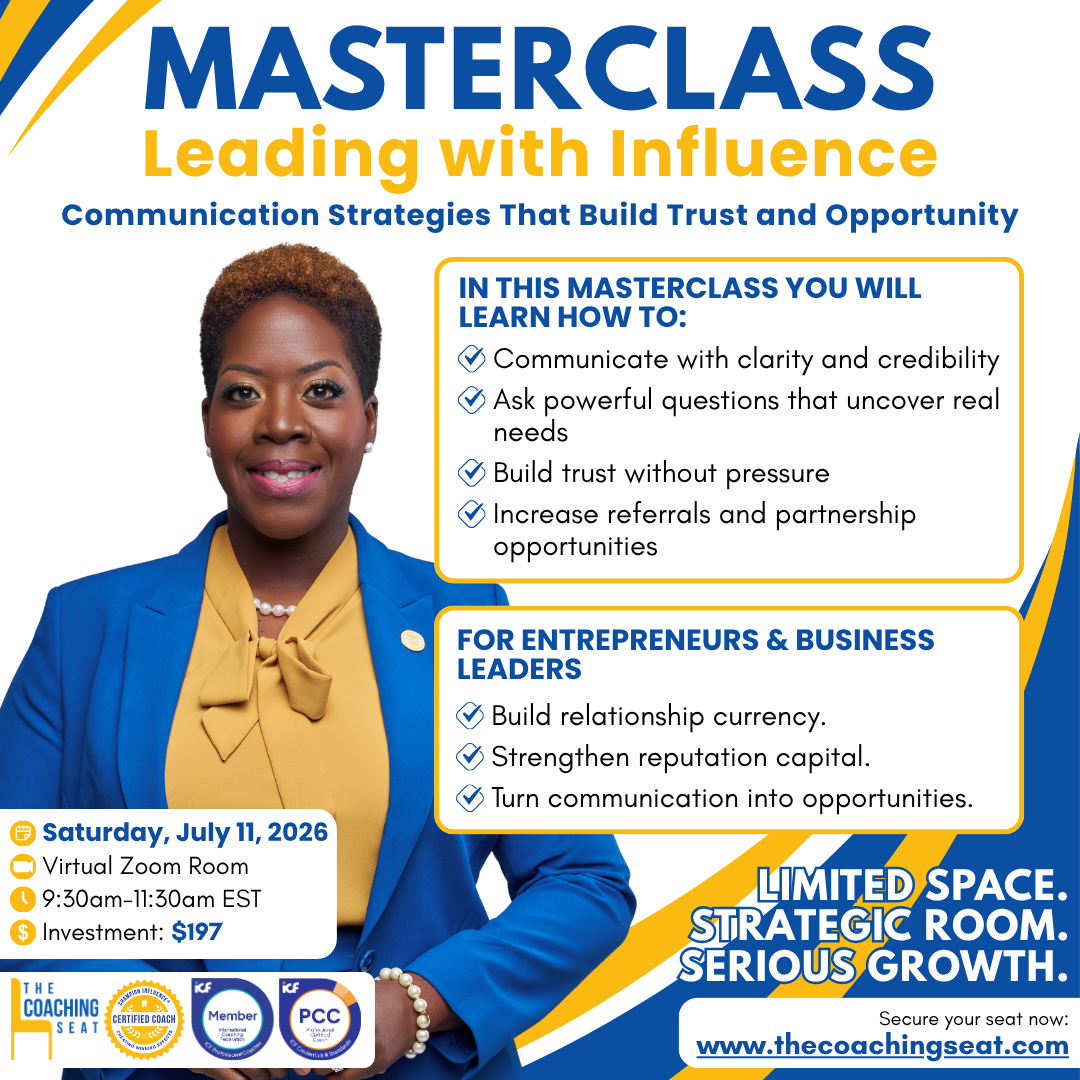 Masterclass: Leading with Influence