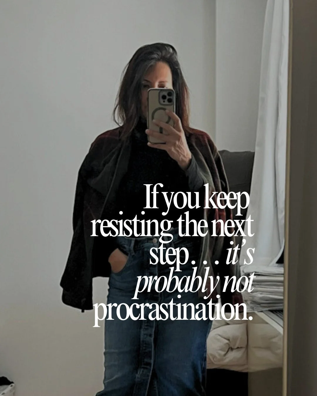 If you have ever resisted taking action on a project, a next career step, a big move, what is masquerading as &ldquo;perfectionism&rdquo; might be your nervous system protecting you.⁠
⁠
It is not what you think. You are not unmotivated.⁠
⁠
Intellectu