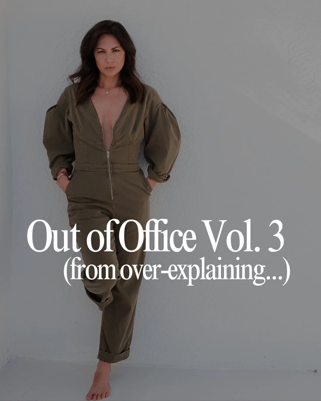 "Out of Office from Over-Explaining" is up now on my substack! Link in bio ✨️ # 3 in this installment is about learning to stop over-justifying your decisions. Check it out!