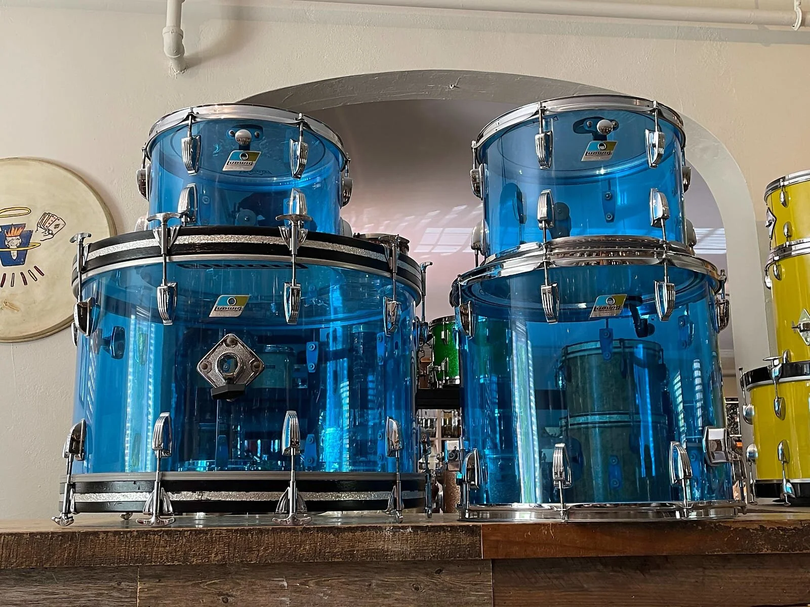 vistalite drums for sale