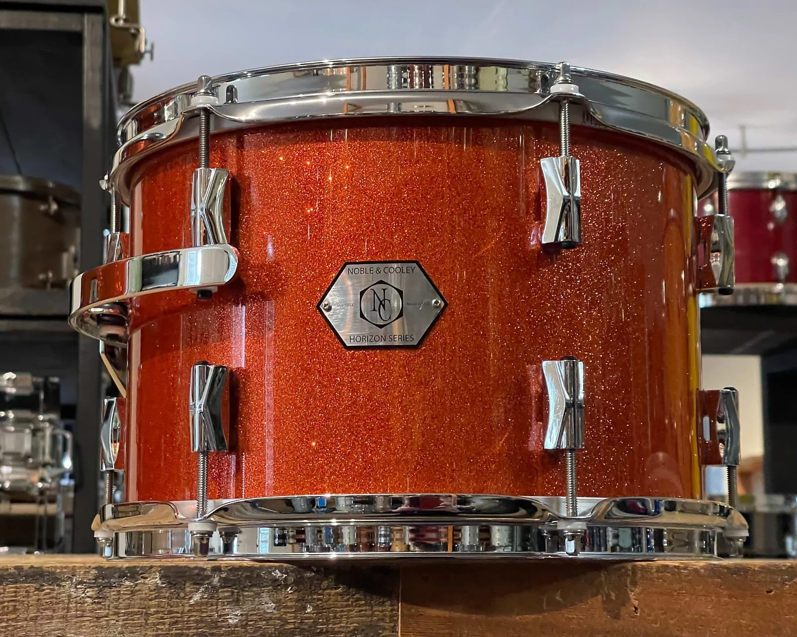 2018 Noble Cooley Horizon Series Tangering Sparkle Drum Set 20/12/14