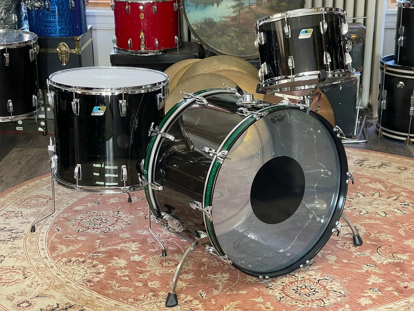 ludwig smoke vistalite