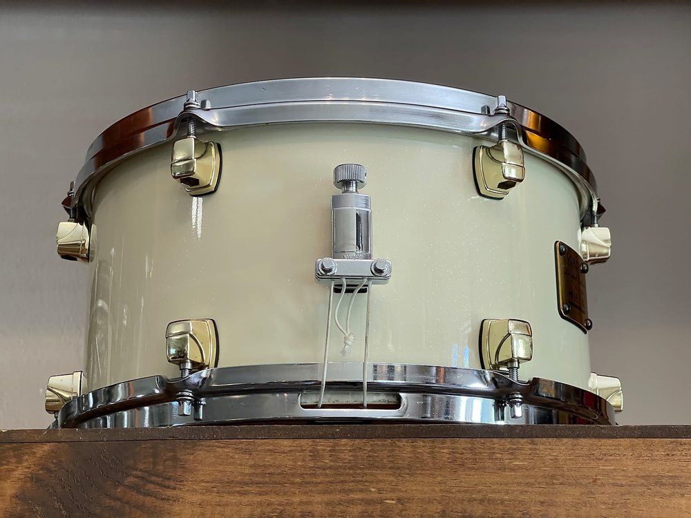 The Maple 6.5x13 Snare Drum Vintage Pearl | transparencia