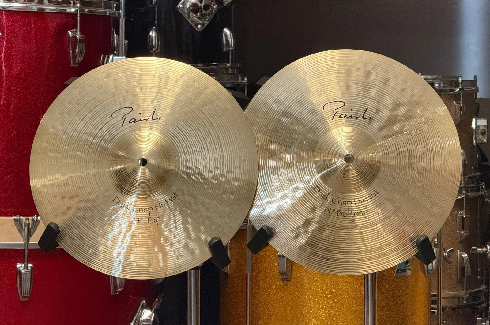 Paiste 14" Signature Dark Crisp Hi-Hat Cymbals 862/1452