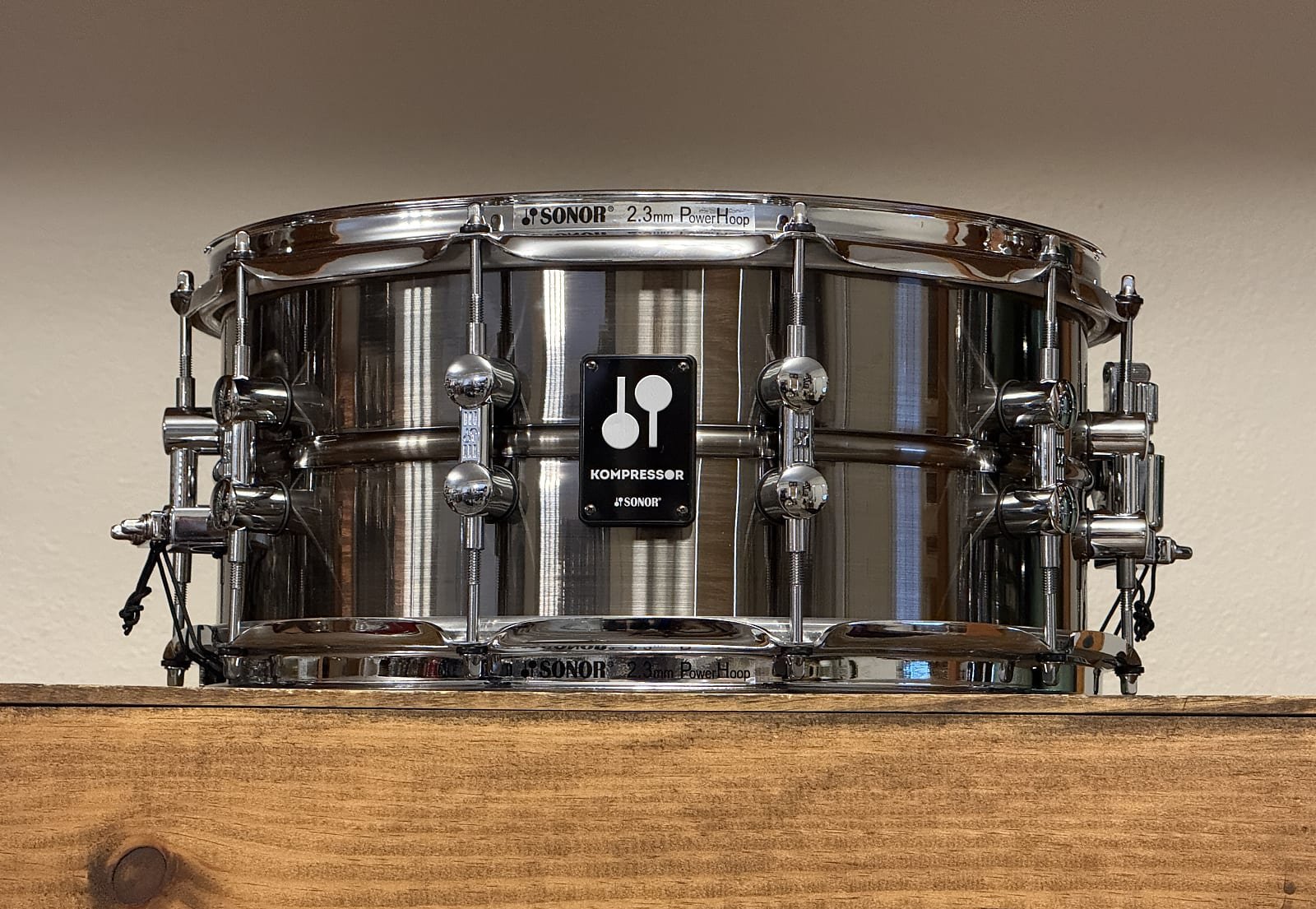 Sonor Kompressor 6.5x14 Brass Snare Drum