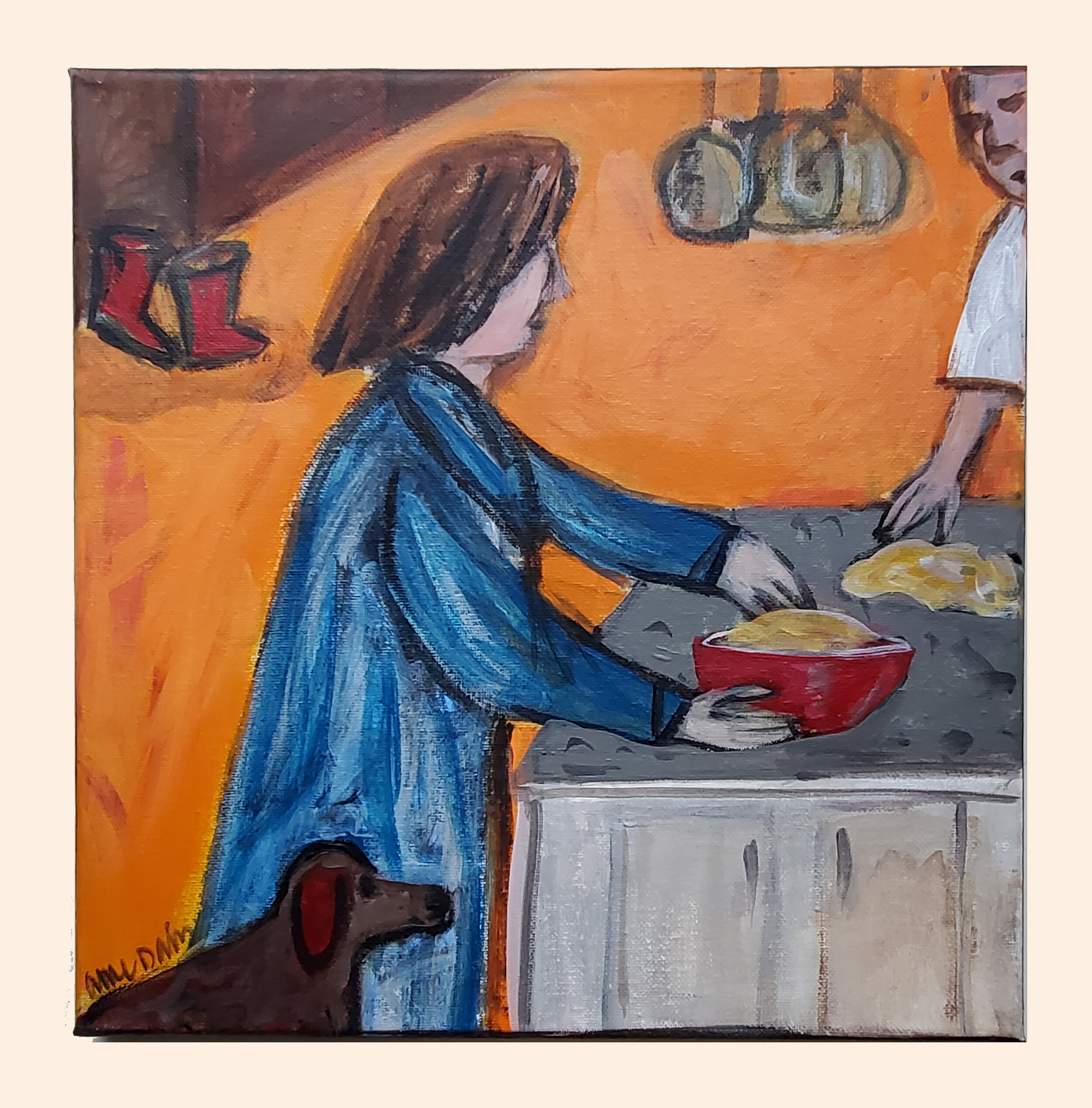Baking the bread
