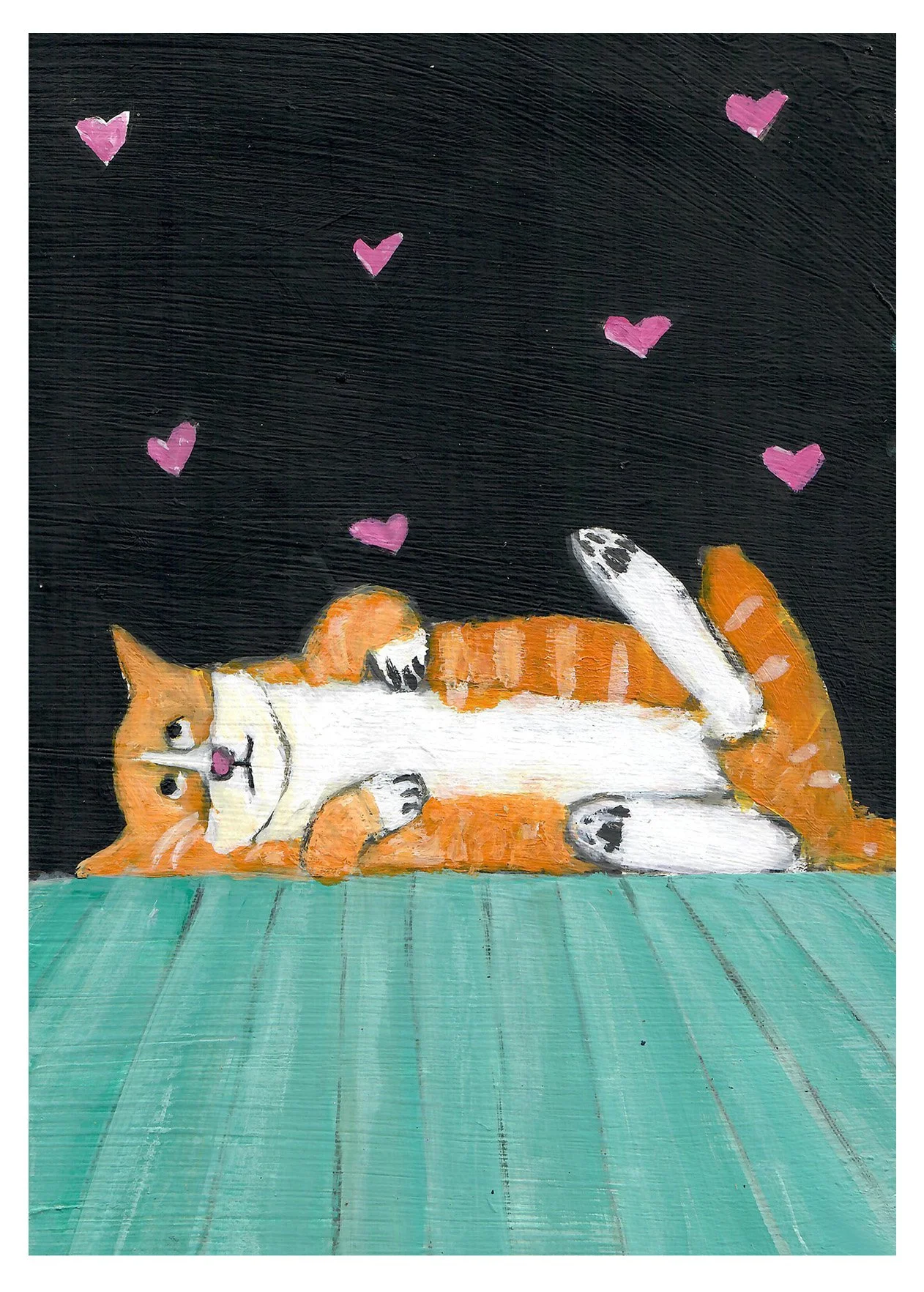Smitten cat