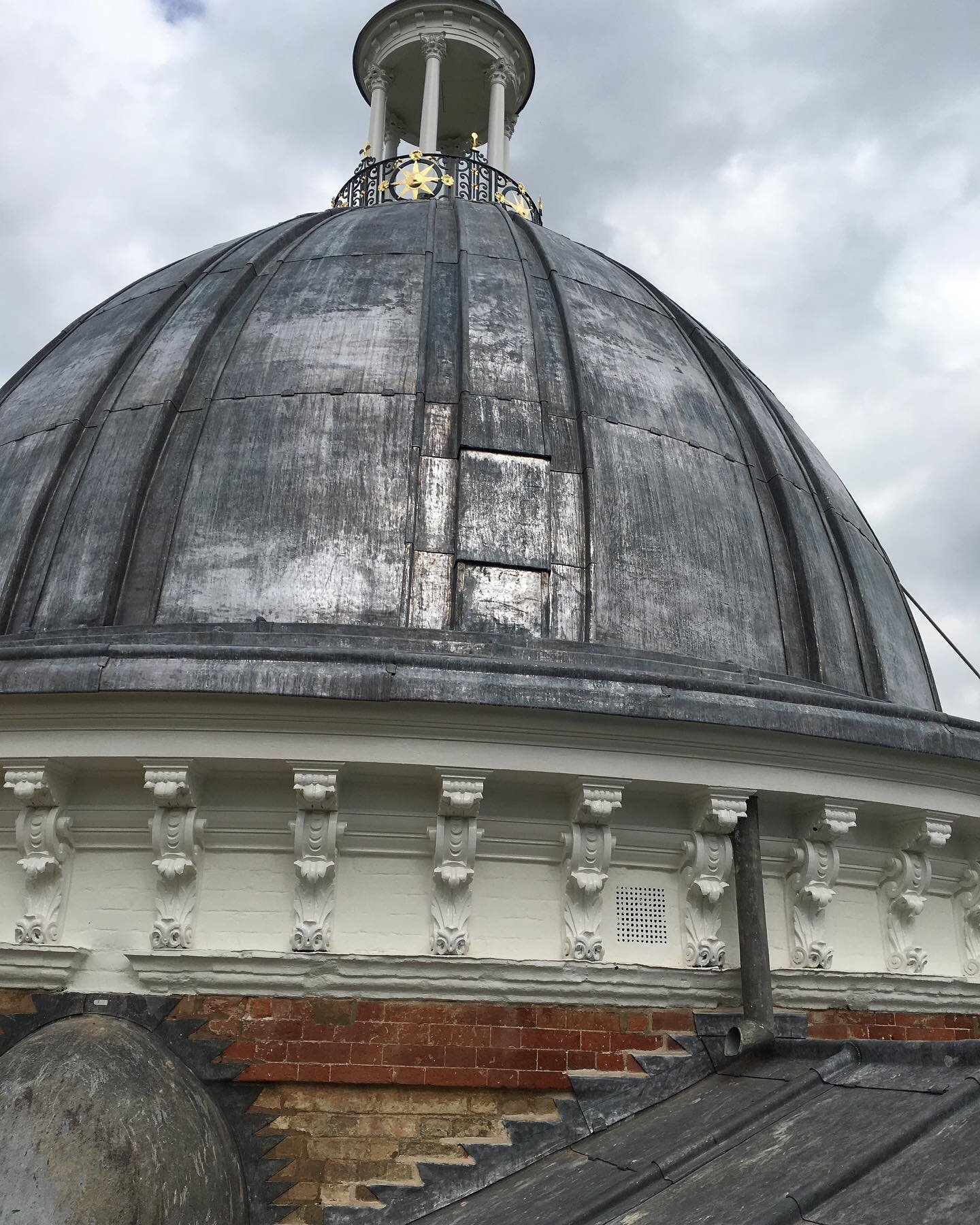 Throw back to when we were lucky enough to part of the  team to re-lead this absolute beauty, about 10-15 ton of sand cast lead on this dome, with other lead roofs joining it. We really are lucky enough to have worked on some beautiful jobs. 📞079831