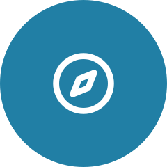 Compass icon for strategy