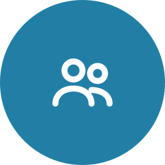Two-person icon for people