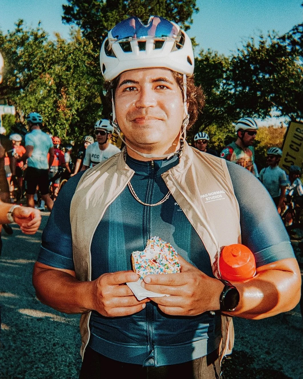 DONUT MOUNTAIN 🍩

Cheers to another year of @tourdashugel. Thanks for rolling through and havin&rsquo; a hilltop party with us 

📸: @collin_fin