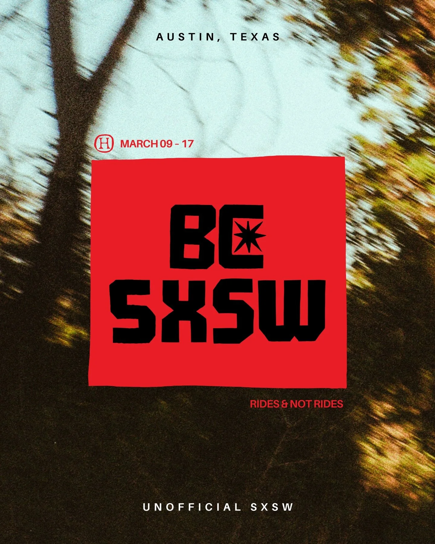 BC SXSW! Starting next week:

Movement, art, rides, NOT RIDES &amp; something we&rsquo;ve never done before. Coming soon during @sxsw ❤️&zwj;🔥👹 

#sxsw #unofficialsxsw 

📸: @collin_fin