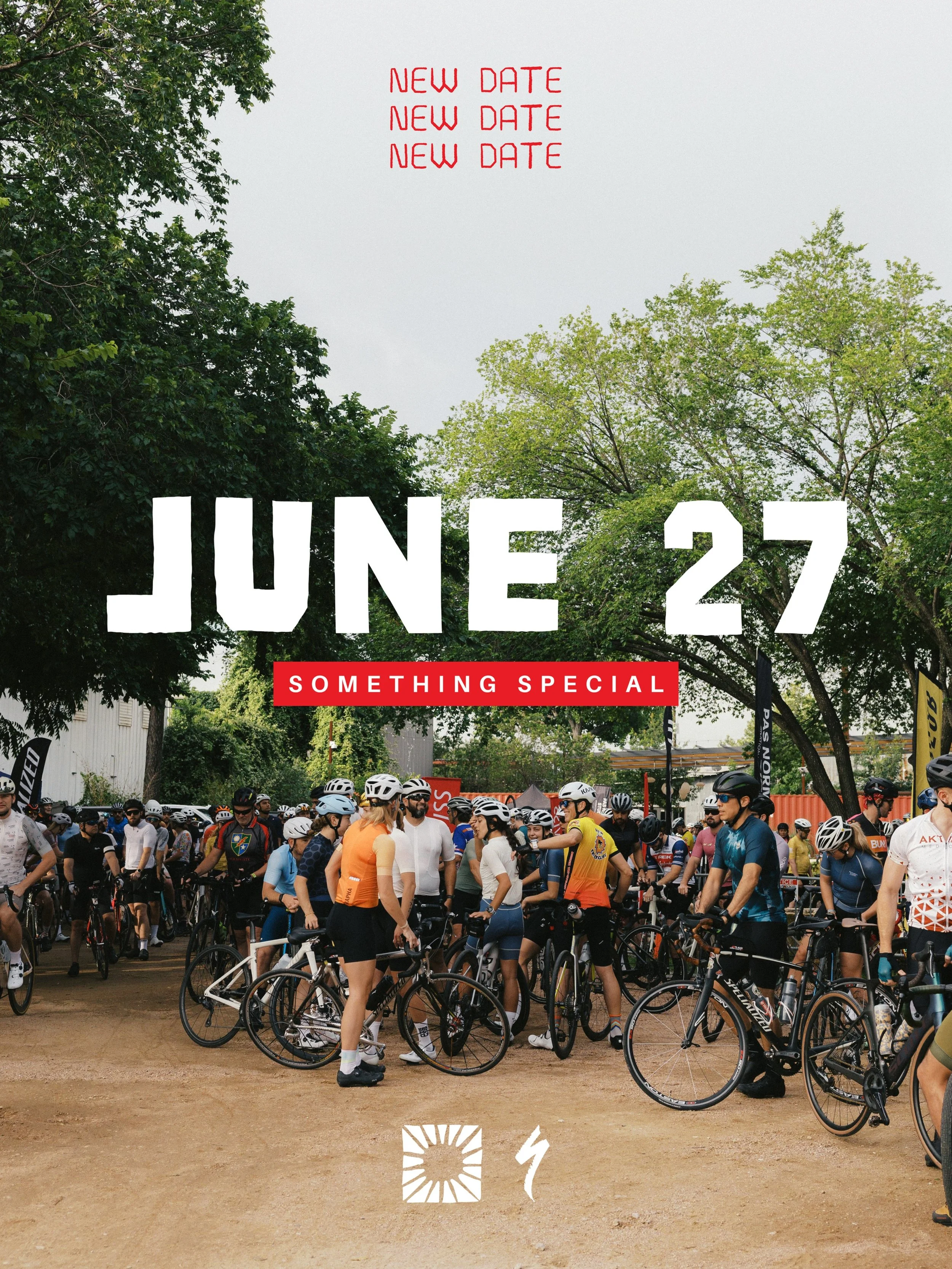 NEW DATE! JUNE 27! Something special with @iamspecialized

We don&rsquo;t usually change a date but when we do, it&rsquo;s for a good reason. See y&rsquo;all Saturday, June 27 at @central.machine.works

📸: @leeannfunkphoto